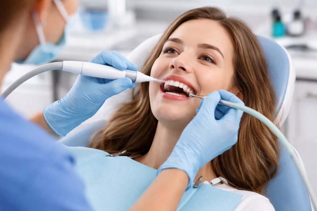 Dental Cleaning Process